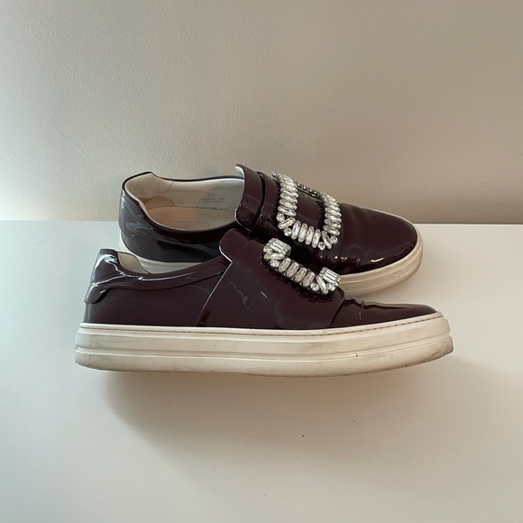 Roger Vivier strass patent leather sneaker size 37 - Picture 4 of 11